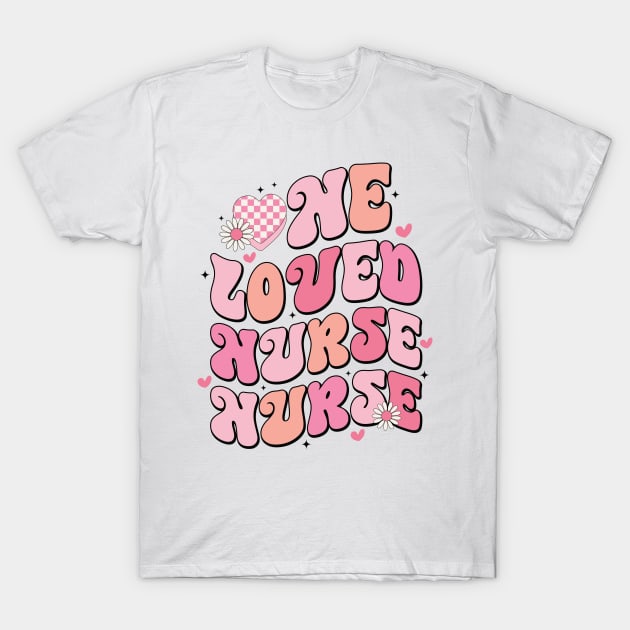 Valentine Nurse T-Shirt by matcorral